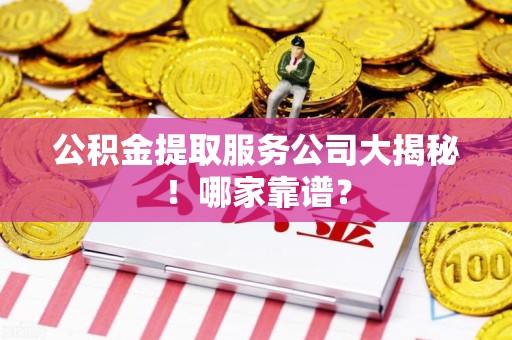 政和公积金提取服务公司大揭秘！哪家靠谱？